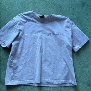 H&M Lavender Loose Fit T-Shirt